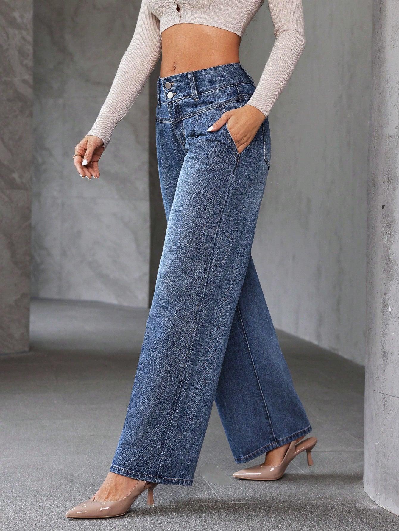 Shadow Luxe Wide-Legs