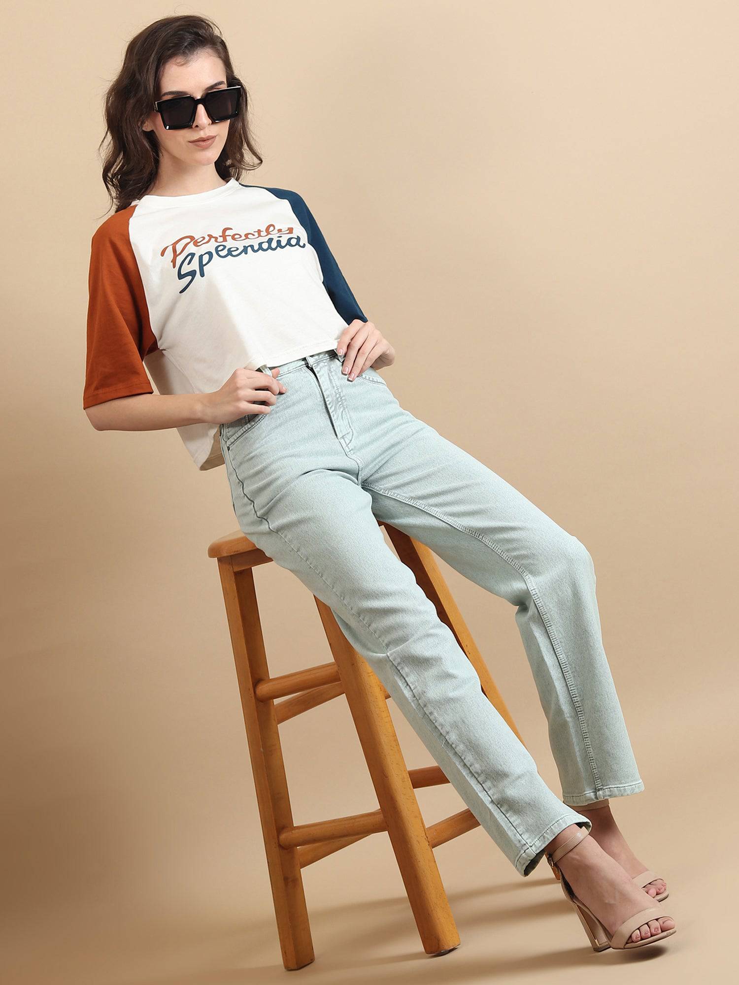 Urban Pop Colored Straight Denim for Women – Glossia Fashion