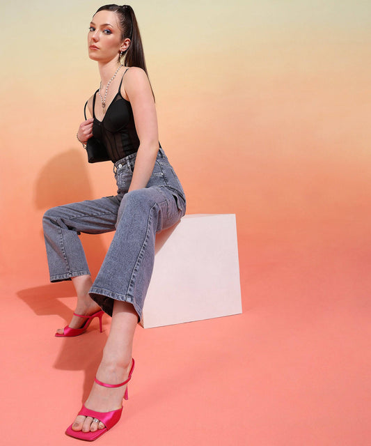 Cityscape Cargo Denim Jeans - Glossia Fashion