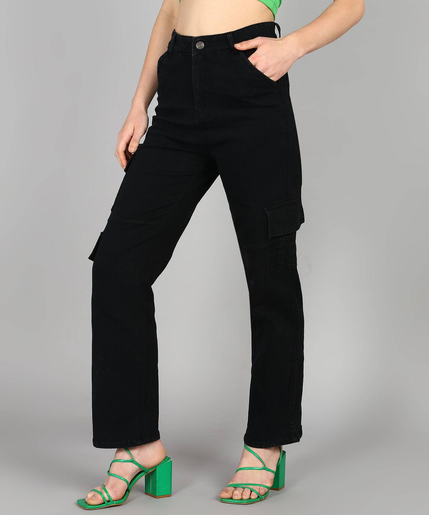 City Roamer Cargo Jeans - Glossia Fashion