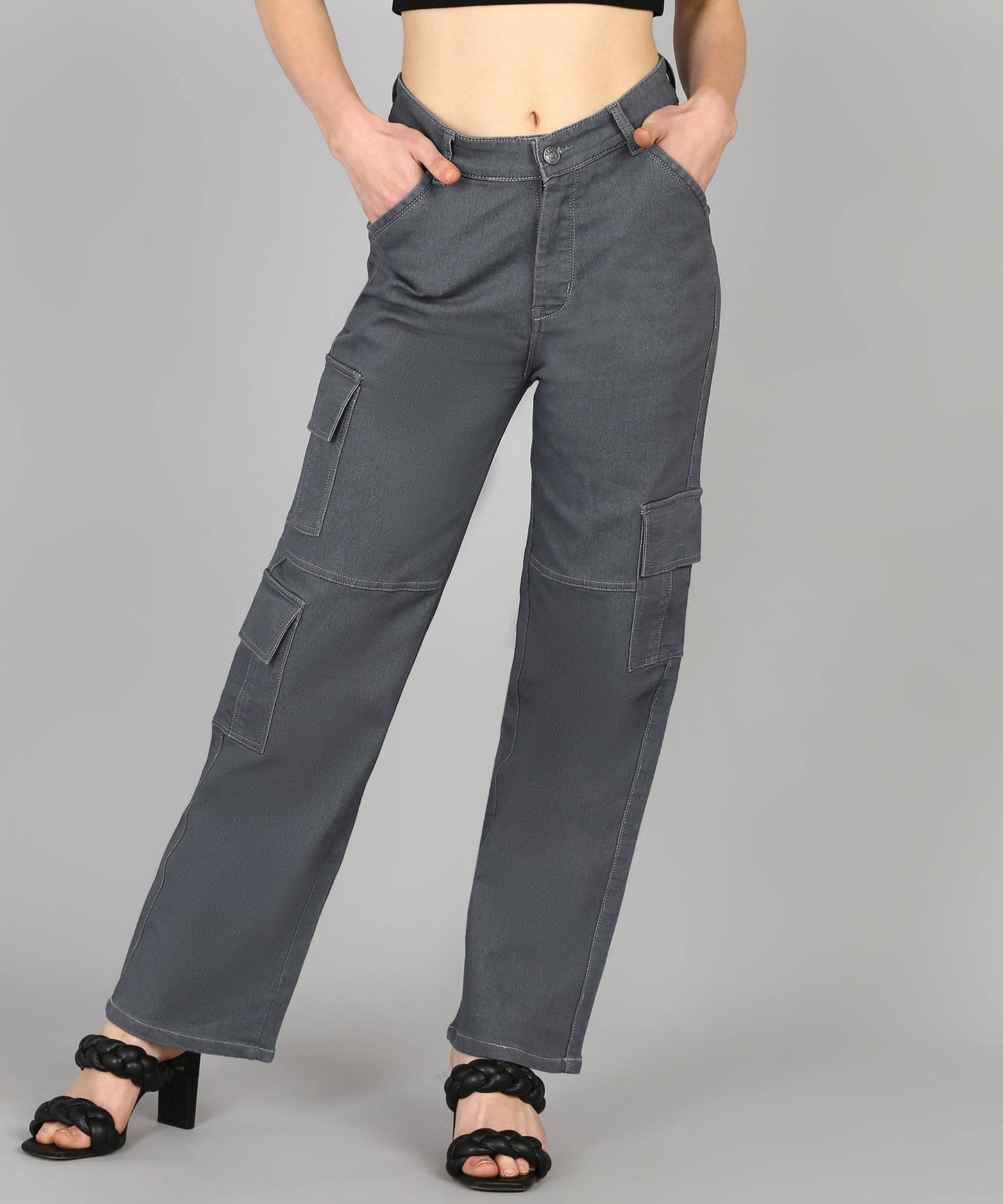 City Roamer Cargo Jeans - Glossia Fashion