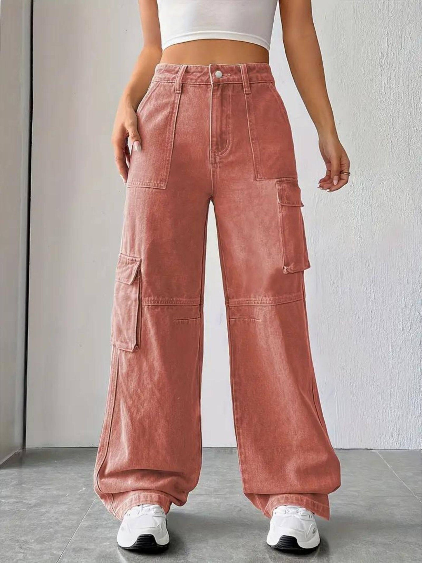 City Slicker Scout Cargo Denim - Glossia Fashion