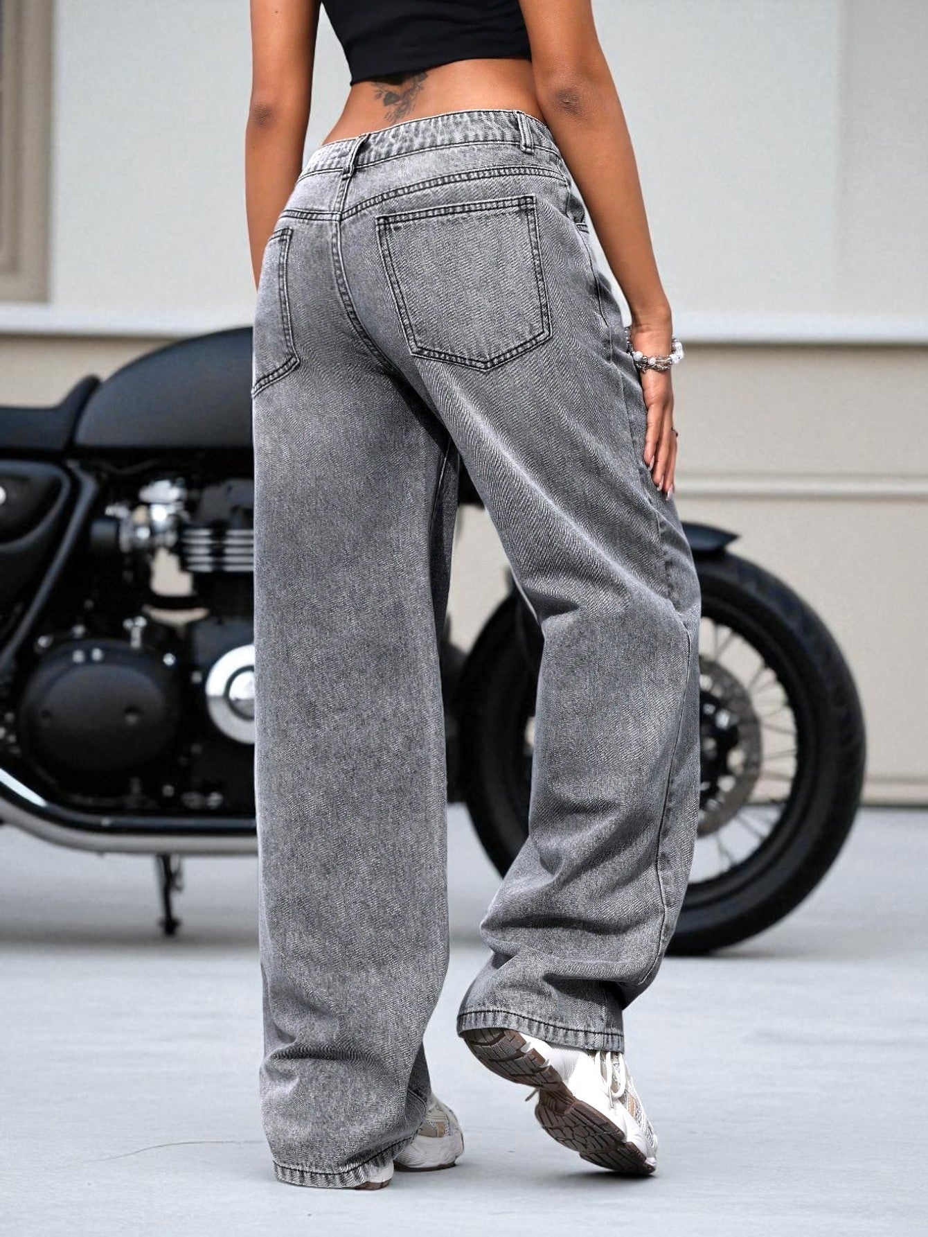 Neat Line Fit Denim Jeans