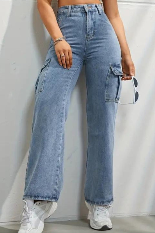 Cityscape Cargo Denim Jeans