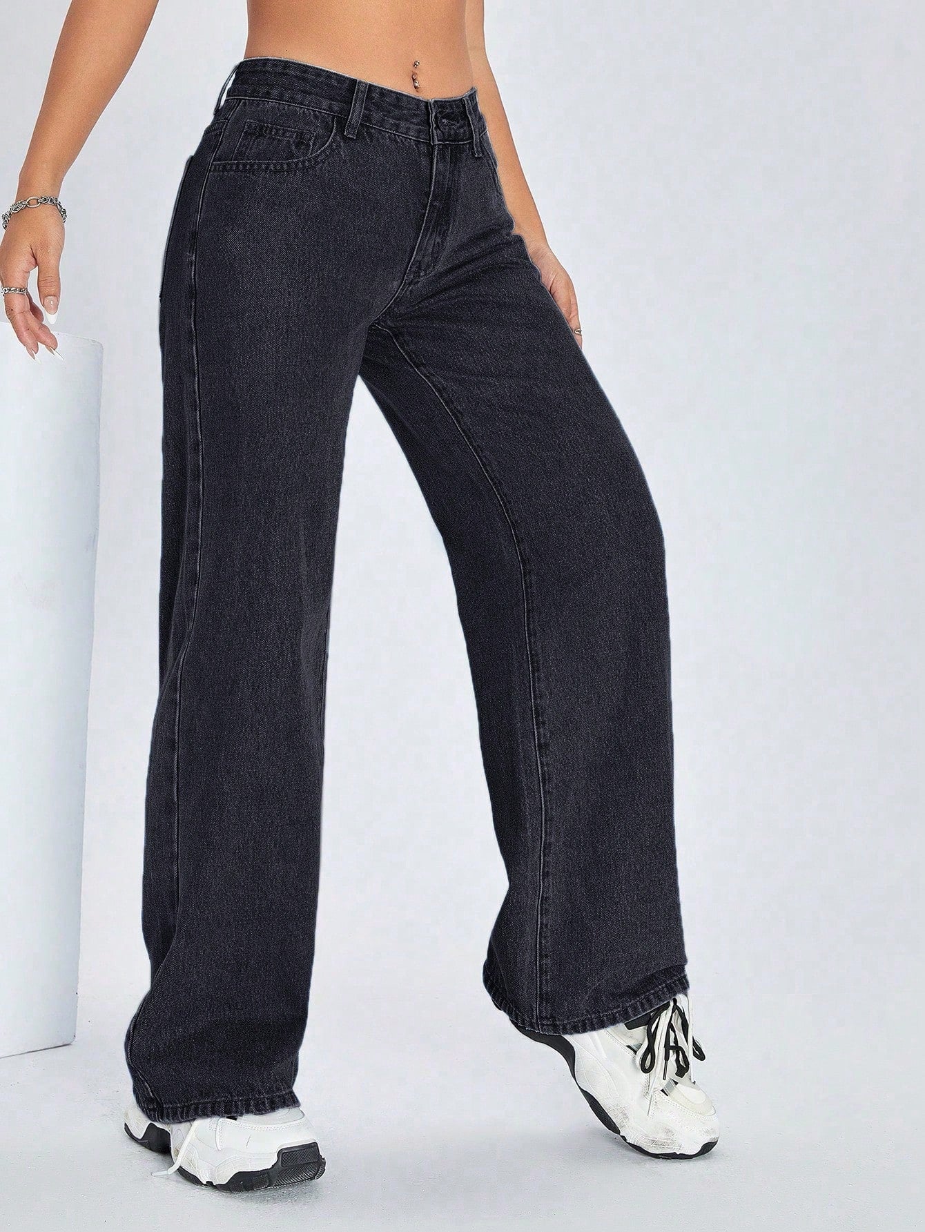 Starlet Charm High-Waist Stretchable Jeans - Glossia Fashion