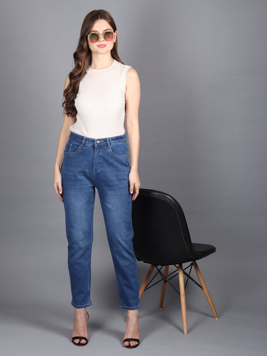 High Tide Retro Mom Fit Jeans - Glossia Fashion