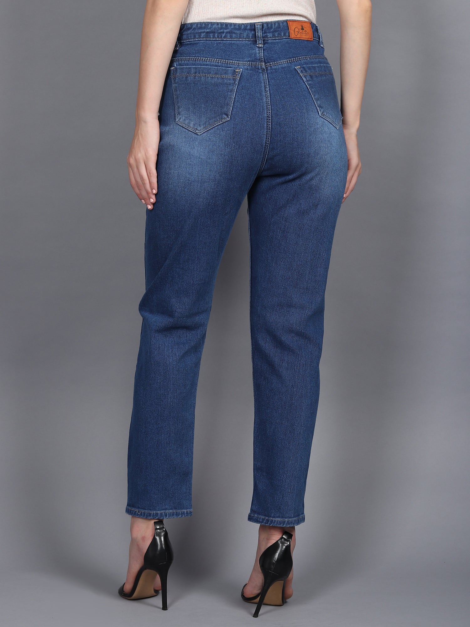 High Tide Retro Mom Fit Jeans - Glossia Fashion