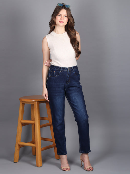 High Tide Retro Mom Fit Jeans - Glossia Fashion