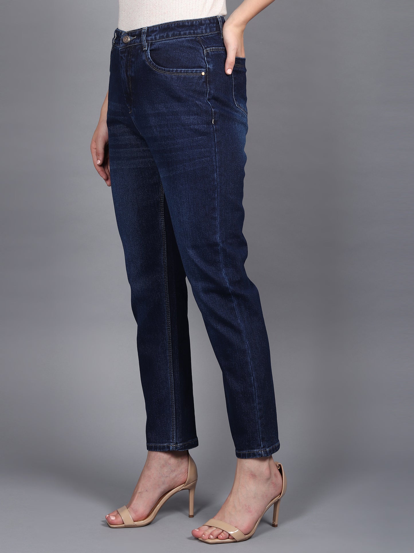 High Tide Retro Mom Fit Jeans - Glossia Fashion