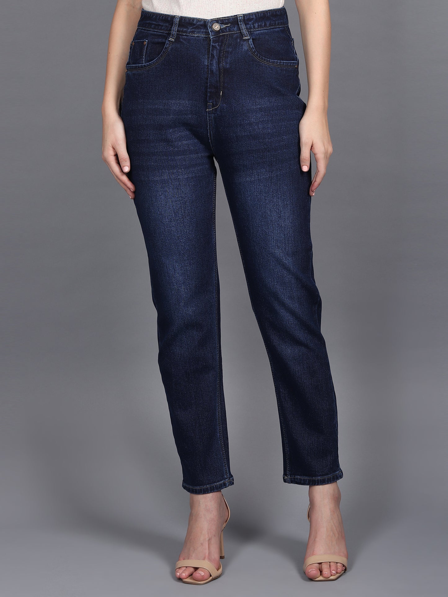 High Tide Retro Mom Fit Jeans - Glossia Fashion