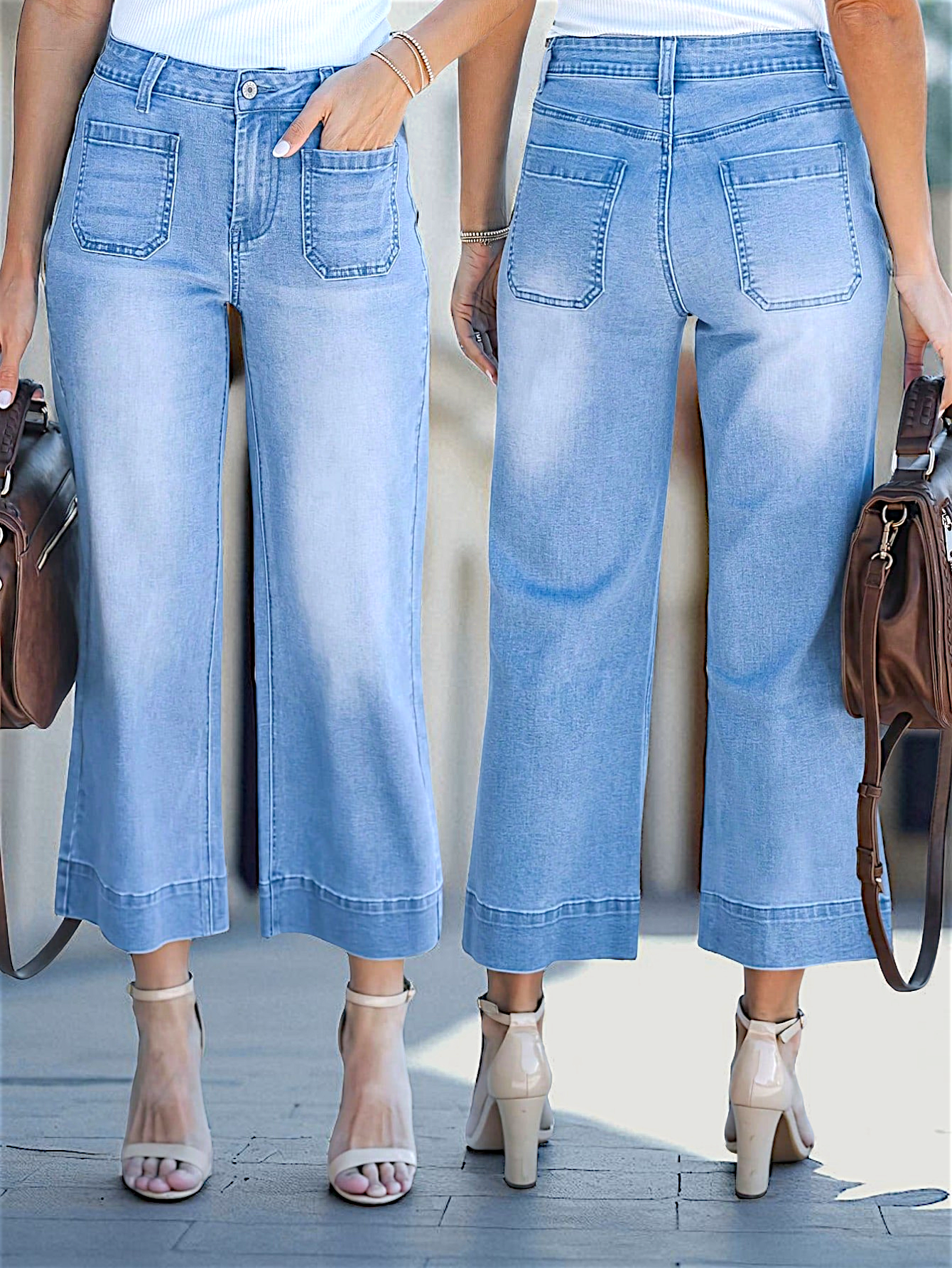 Weekend Vibe Ankle Jeans