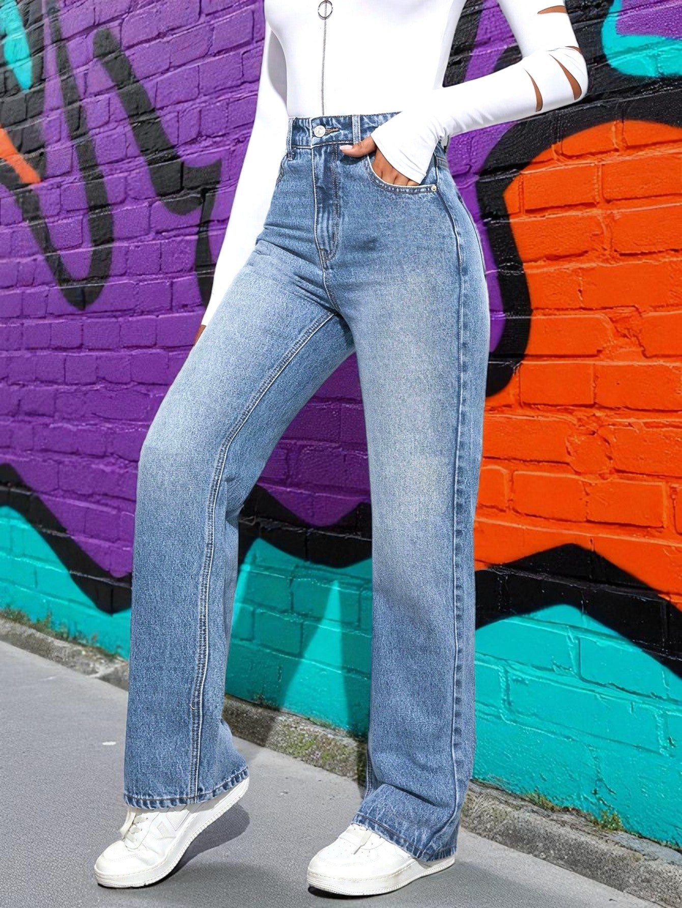 Boldline High Fit Jeans
