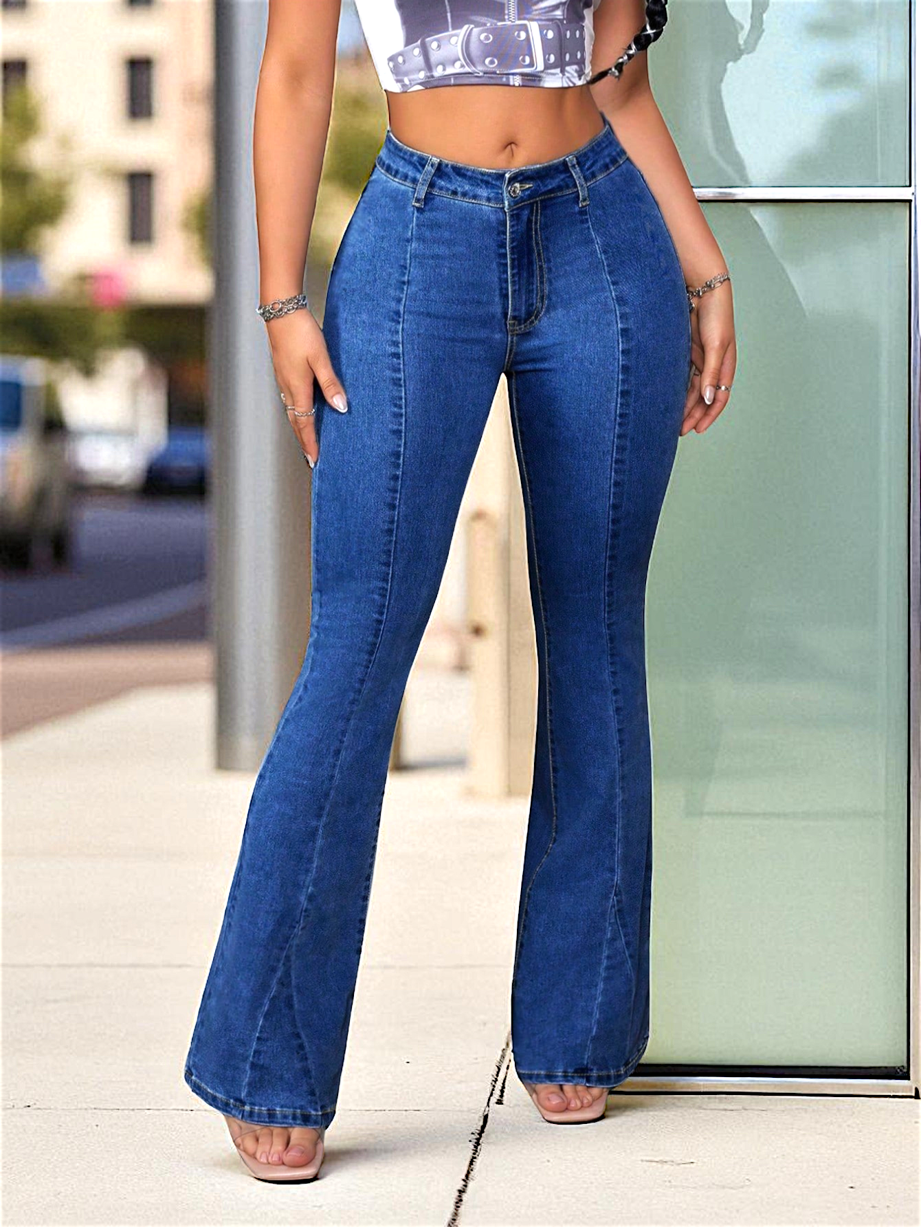 Gen Z Retro Bootcut Jeans