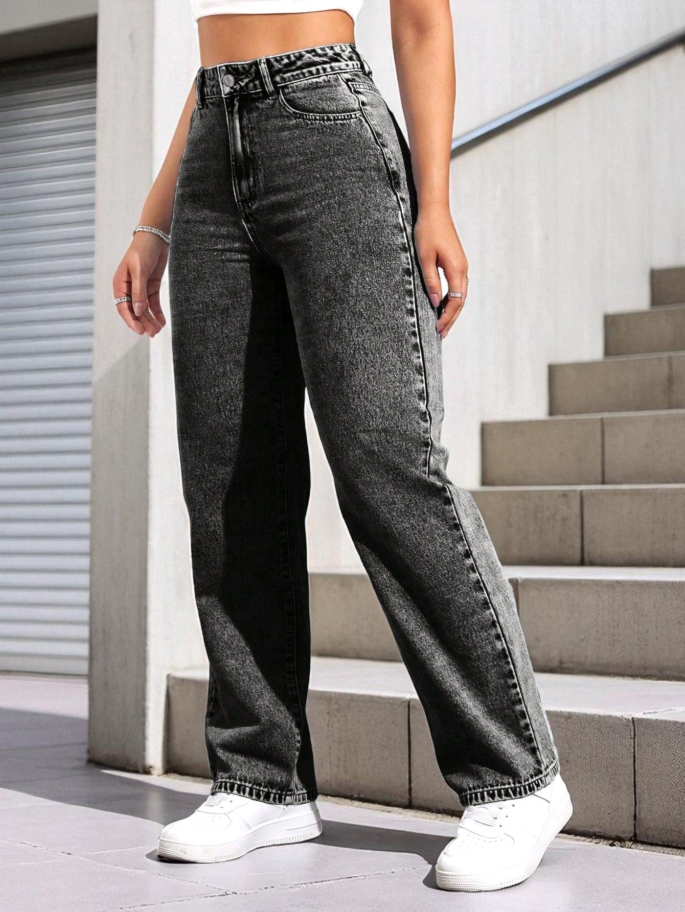 Dark Drift Straight Fit Denim