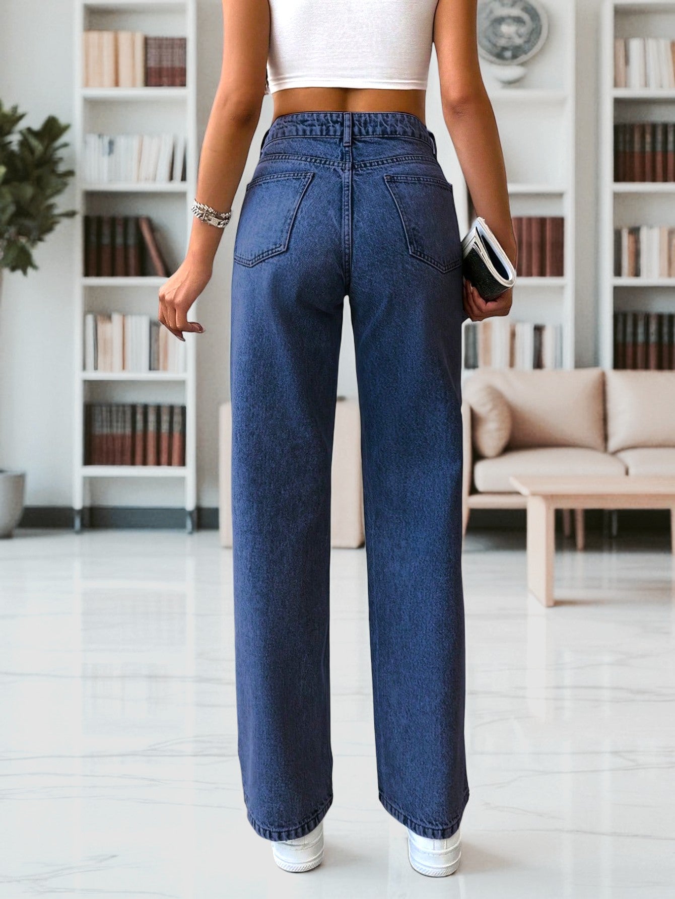 Zenfit High-Rise Straight Denim