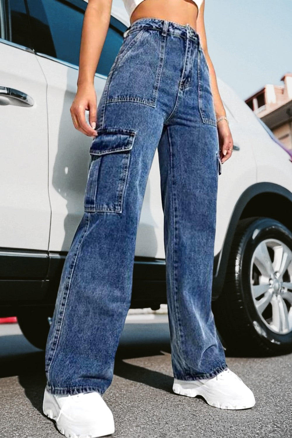 Trailblazer Cargo Denim Jeans