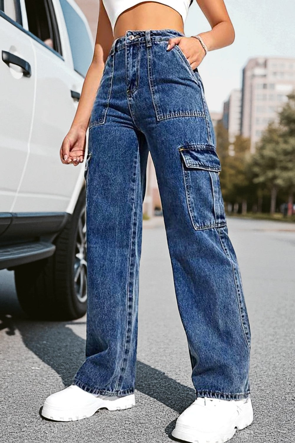 Trailblazer Cargo Denim Jeans