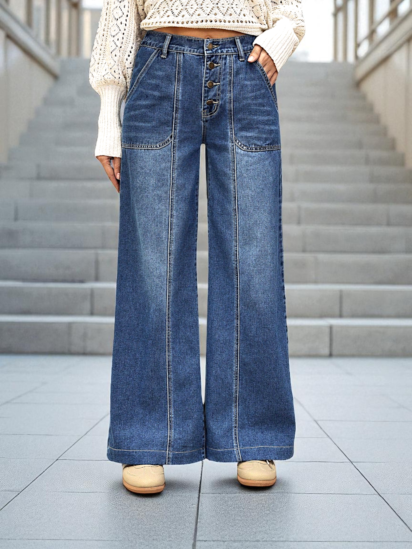 Everyday Retro Wide Denim