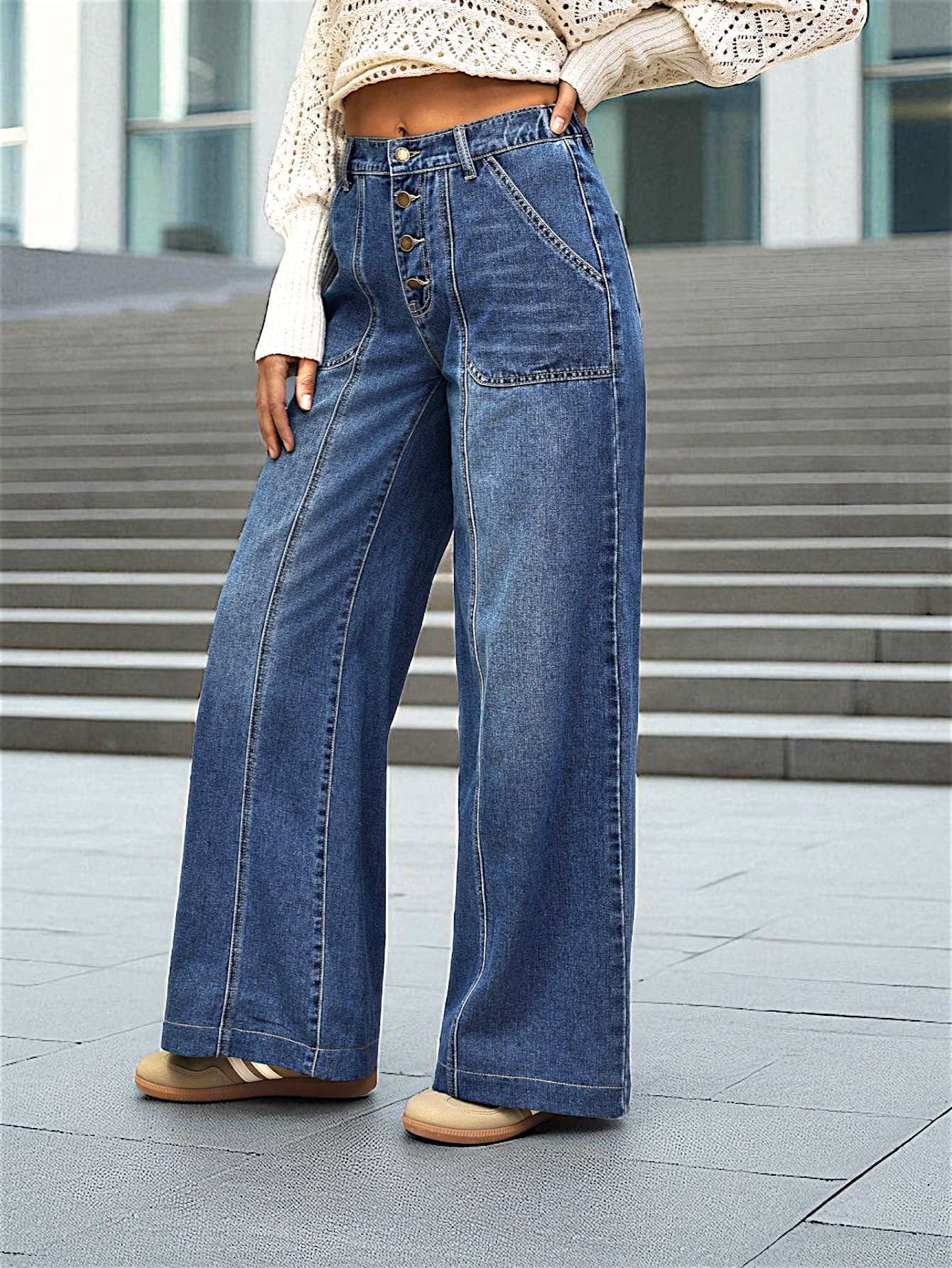 Everyday Retro Wide Denim