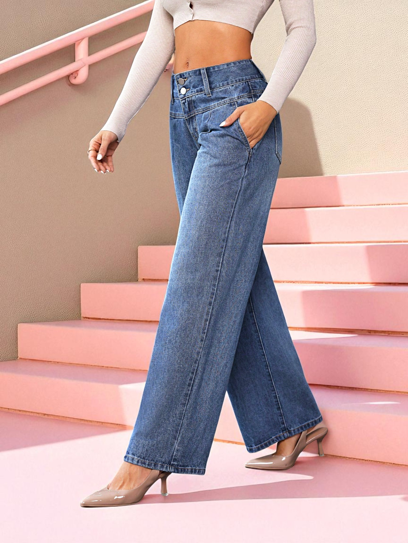 Shadow Luxe Wide-Legs