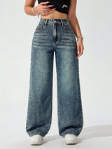 Sage Fade Straight Fit Jeans