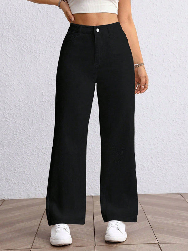 Refined Straight Denim