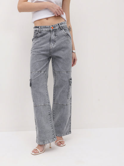 Urban Edge High-Rise Utility Denim