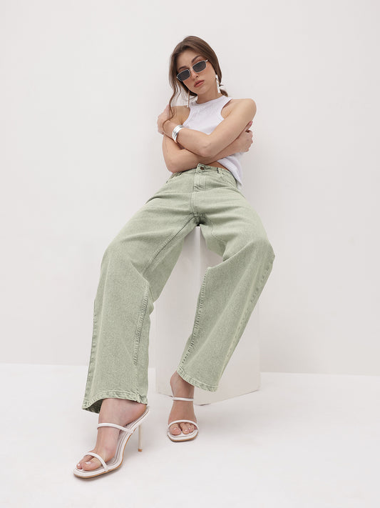 Urban Pop Colored Straight Denim