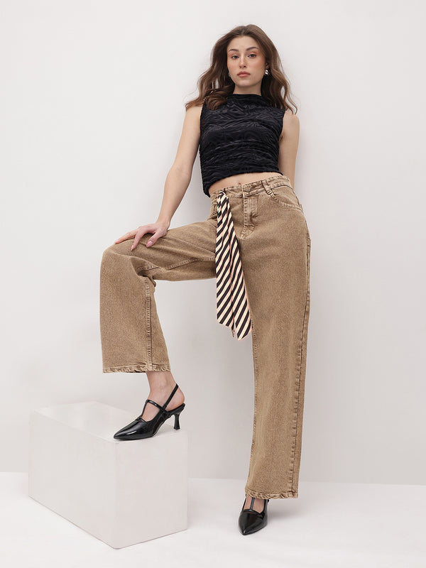 Bold Tone Classic Straight Jeans