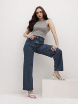 Blush Motion Soft Stonewash Denim – Stonewash Denim Jeans – Glossia Fashion