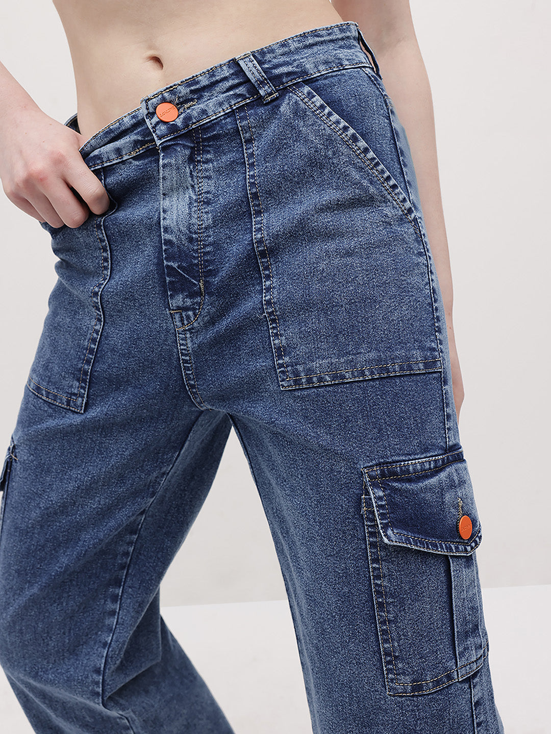 Trailblazer Cargo Denim Jeans