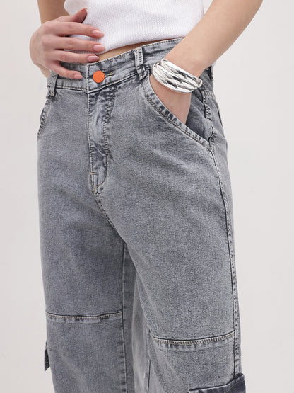 Urban Edge High-Rise Utility Denim