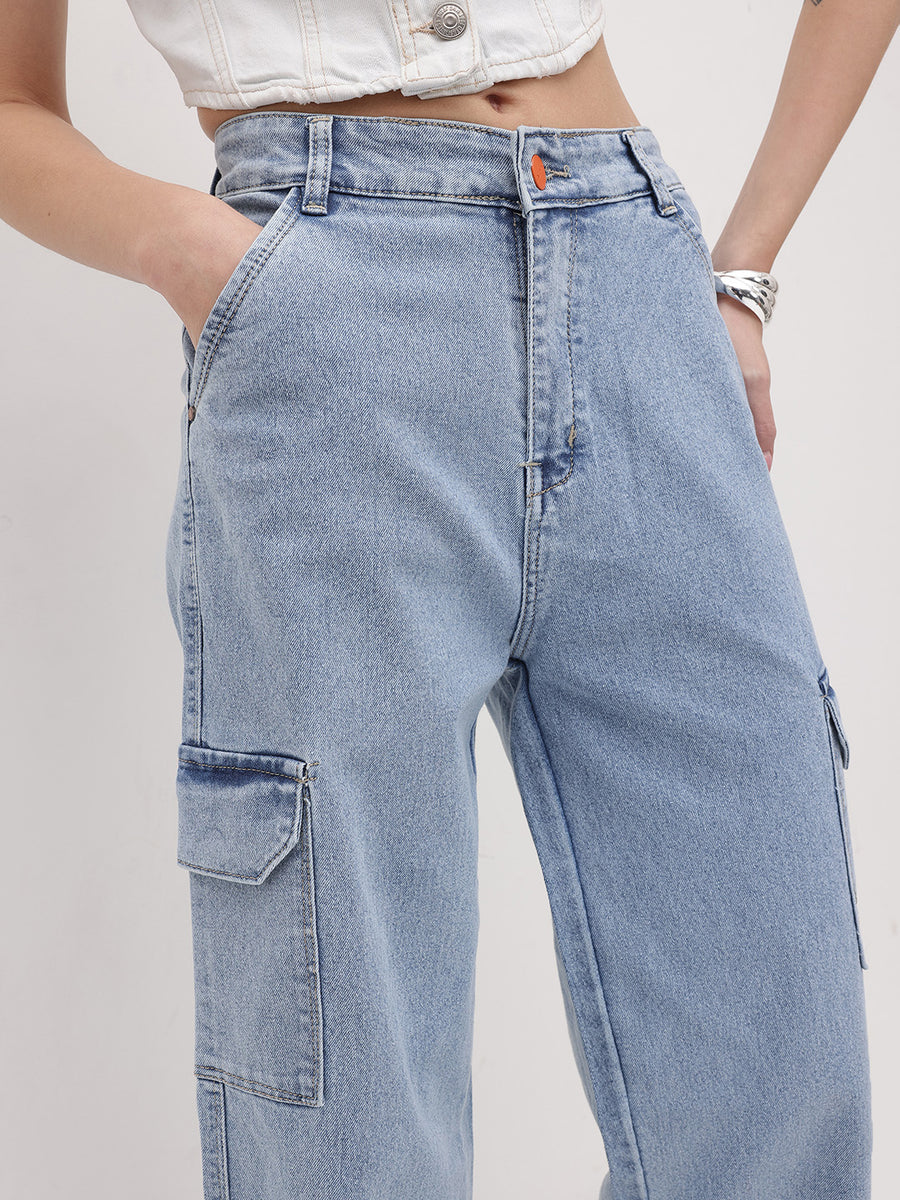 Cityscape Cargo Denim Jeans