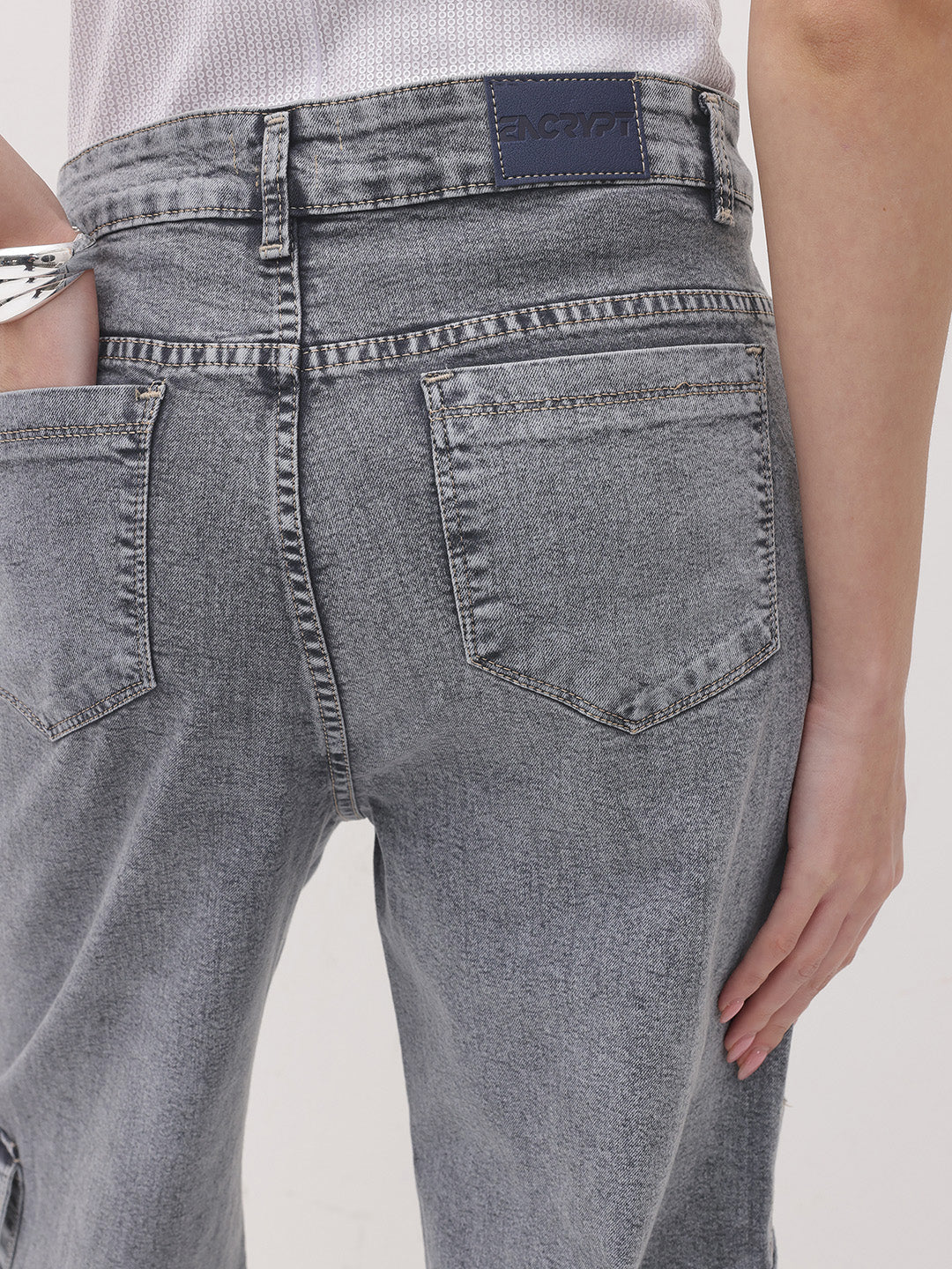Urban Edge High-Rise Utility Denim