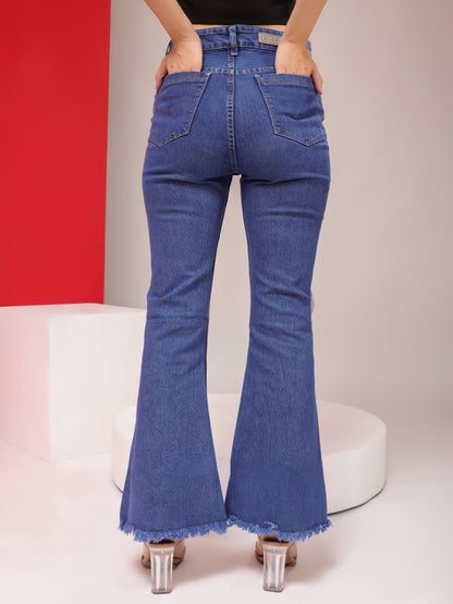 Timeless Fade High-Waist Bootcut