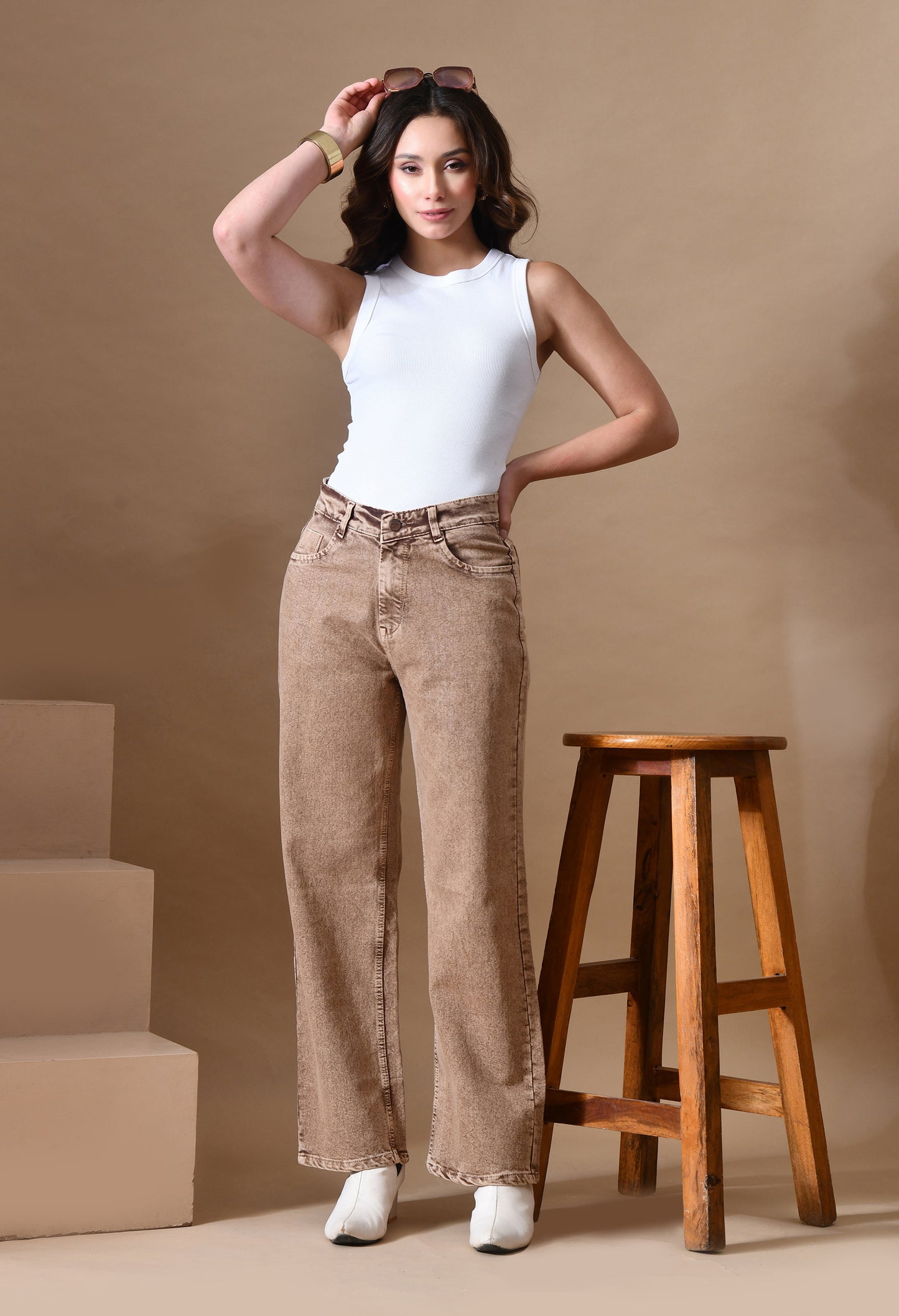 Bold Tone Classic Straight Jeans