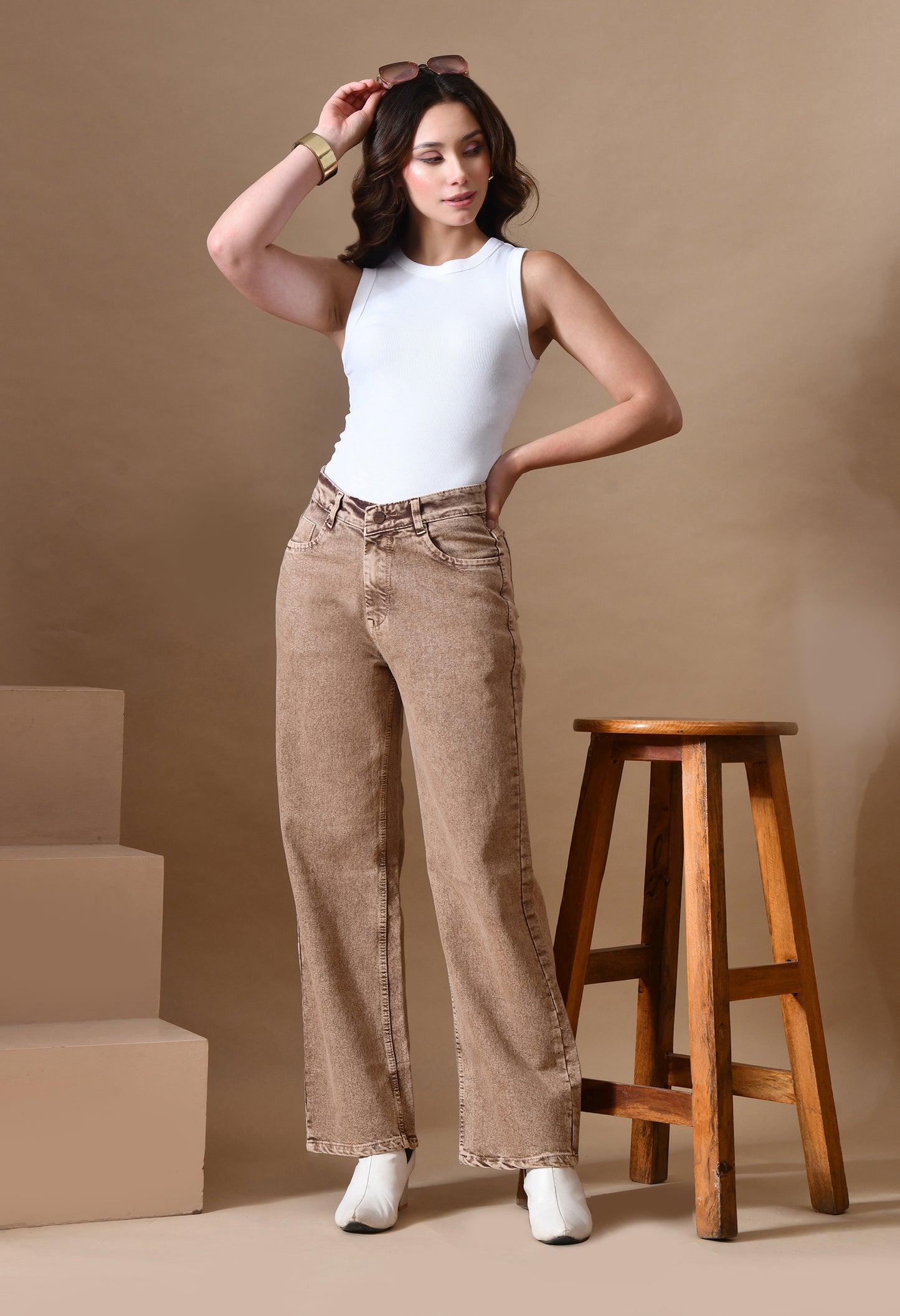 Bold Tone Classic Straight Jeans