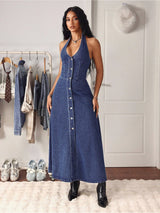 Coastal Denim Grace – High Rise Denim Jeans – Glossia Fashion