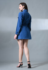 Nova Knot Denim Dress