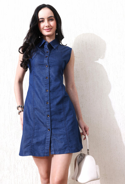 Chicline Blue Modern Denim
