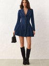 Retro Chic Denim Dress