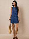 The Pocket Edit Denim Midi