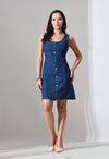 Sapphire Curve Denim Dress
