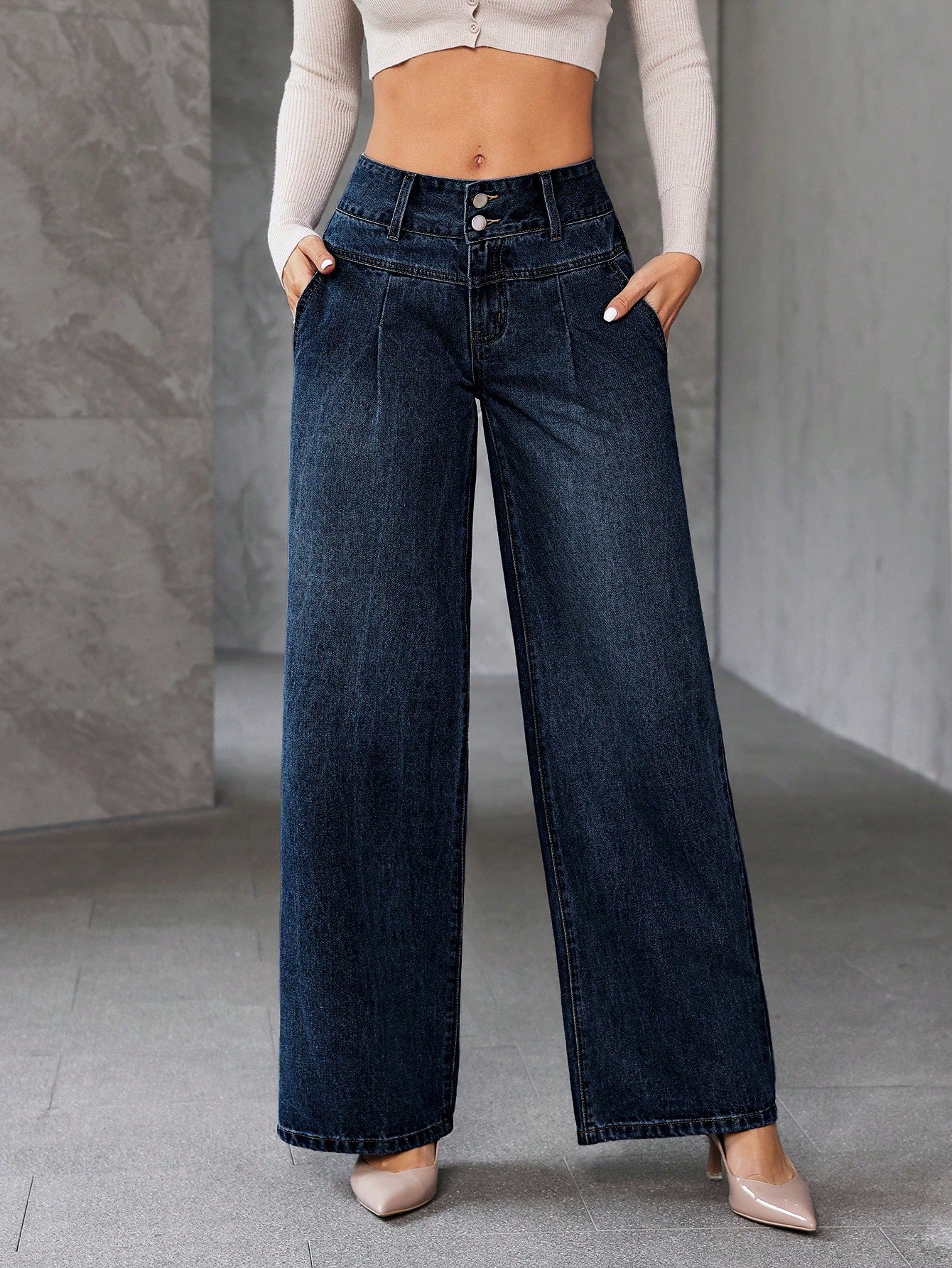 Shadow Luxe Wide Legs