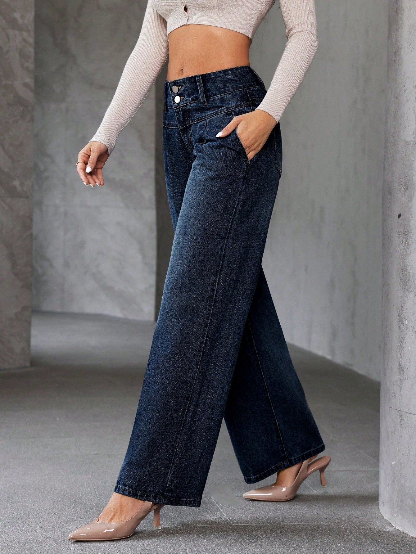 Shadow Luxe Wide Legs