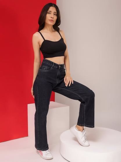 Stretchy Stride Stonewash Jeans
