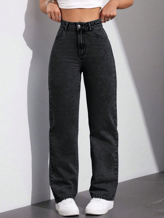Dark Drift Straight Fit Denim