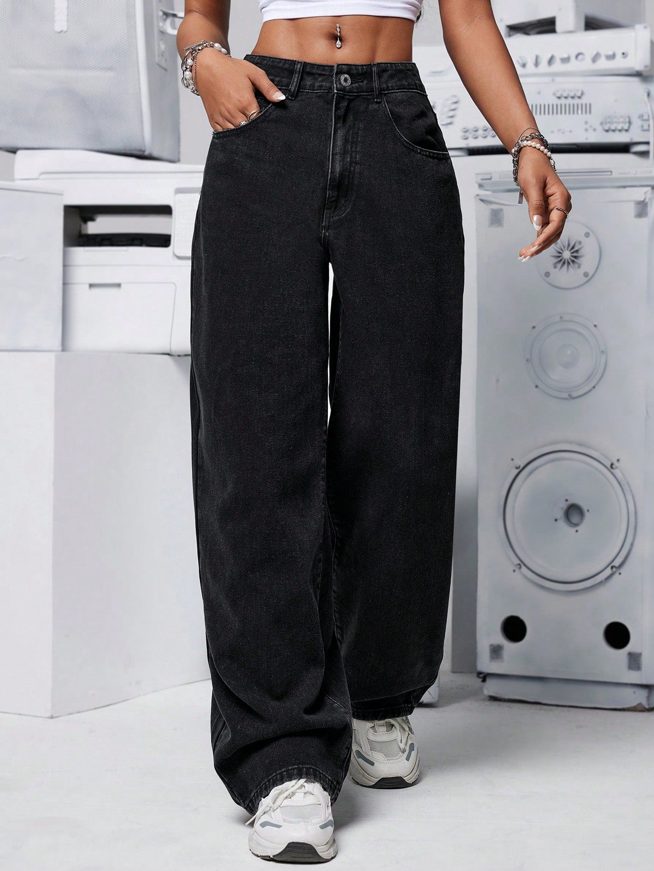 Dark Ember Straight Fit Jeans