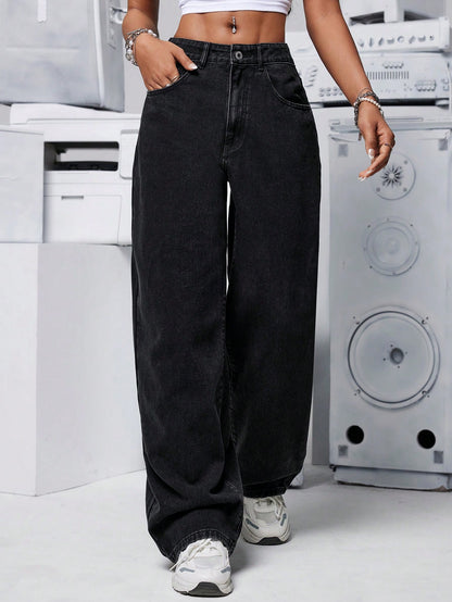 Dark Ember Straight Fit Jeans