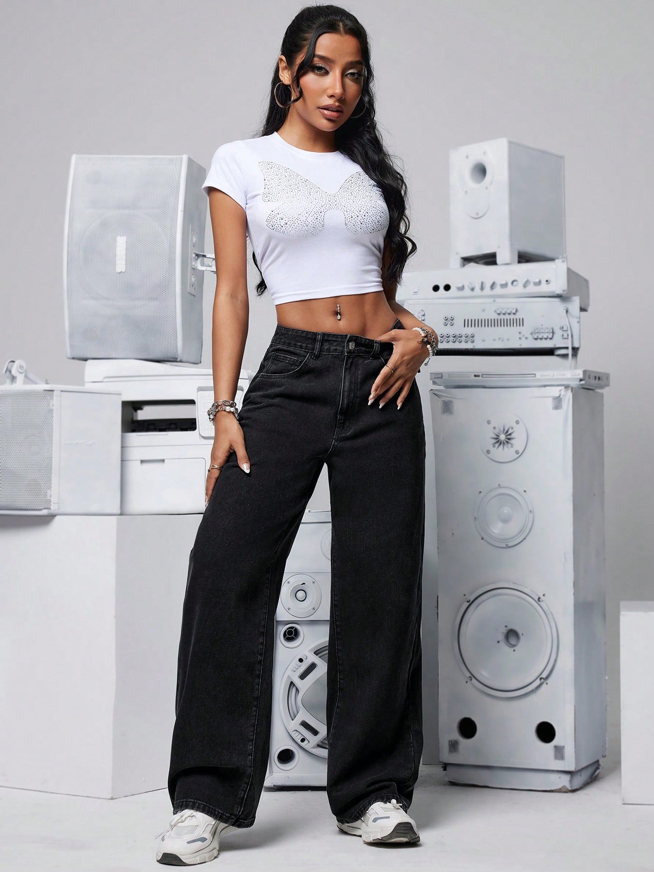 Dark Ember Straight Fit Jeans